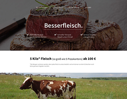 Besserfleisch.de, Germany - Product design, UI/UX