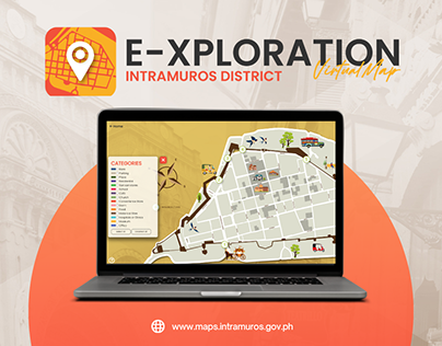 E-XPLORATION: 2D Virtual Map of Intramuros Web Design