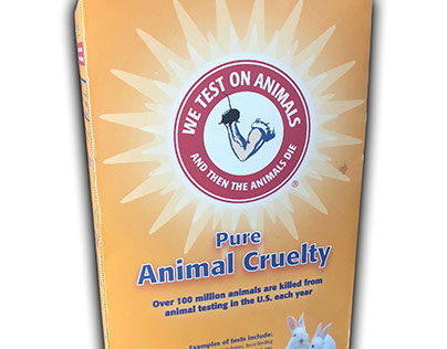 Arm & Hammer Animal Cruelty Package Design
