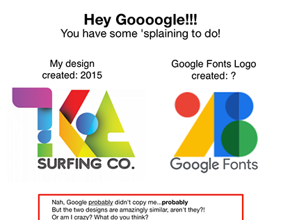 Awesome, Google Copied Me!... Maybe