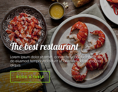 Web Design | Do La Seafood Restaurant