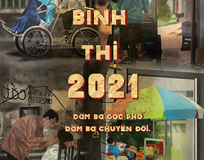 BÌNH THỊ 2021 - Calendar Design