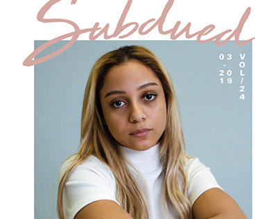 Subdued Magazine cover and spreads