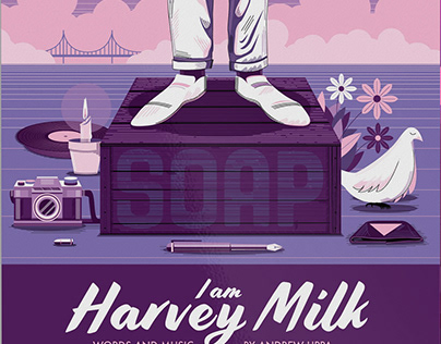 "I Am Harvey Milk" album art concept