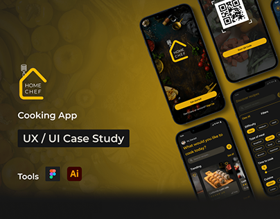 Cooking App - UX/UI Case Study