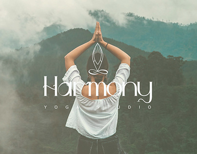 HARMONY yoga studio - logotype, branding