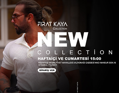 Fırat Kaya Collection Banner Desing social media design