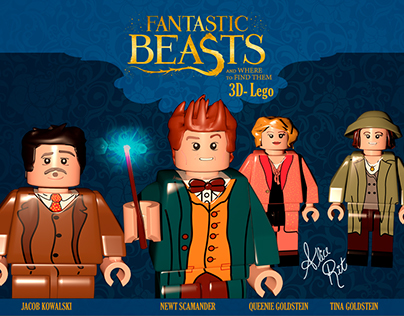 Fantastic Beasts -3D Lego (No oficial)