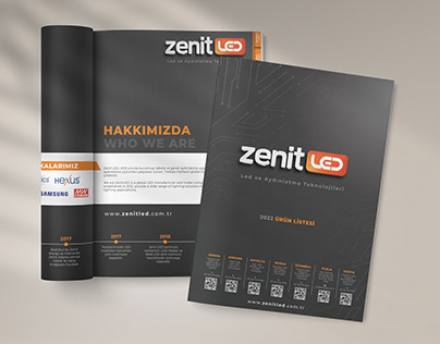 Zenit Led | Product Catalog Design