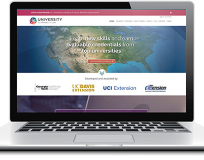 University Learning Store Website and Identity