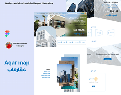 Redesigning the interface of the Aqarmap website