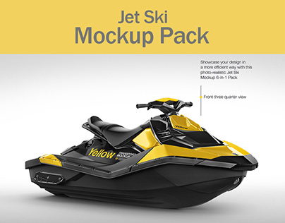 Jet Ski Mockup Pack