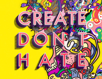 Create Don’t Hate | Poster