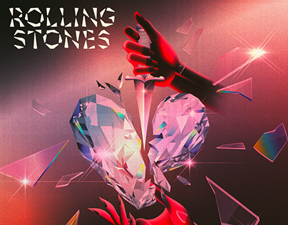The Rolling Stones - Paint It, Black :: Behance