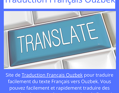 Traduction Français Ouzbek