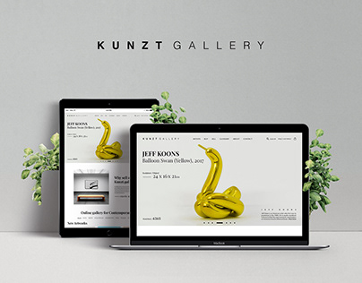Kunzt Gallery Website