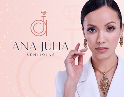 Logotipo | Ana Júlia Semijoias