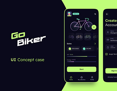 Go Biker - UI Concept