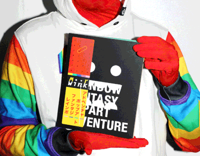 Mr Wink's Rainbow Fantasy Popart Adventure Book