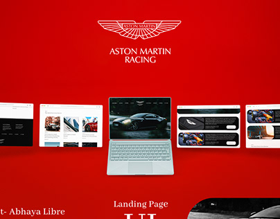 Aston Martin Landing Page Redesign