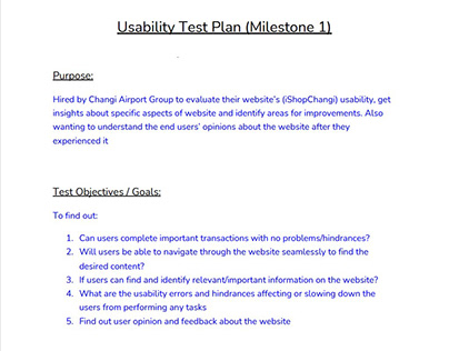 Complete Website Usability Testing