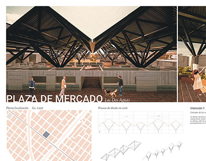 UP_Materialidad+Diseño | Cubierta Plaza de Mercado