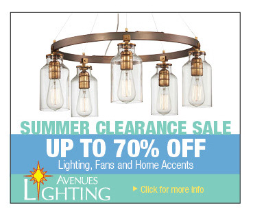 Avenues Lighting - Summer Clearance Sale