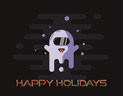 Space Boy - Happy Holidays