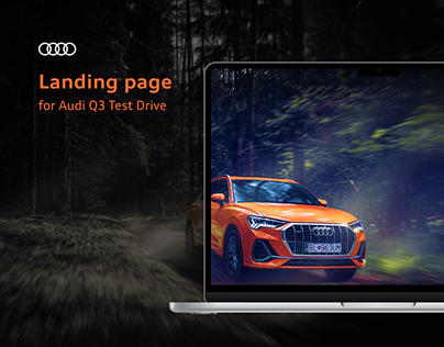 Audi Q3 Test Drive // Landing page