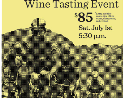 Tour de France event poster