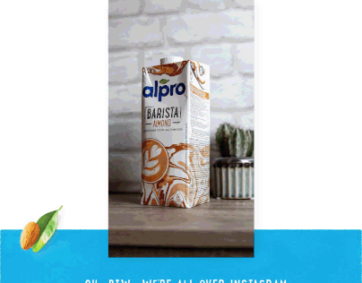 Alpro Social Commercial - Stop Motion instagram reel