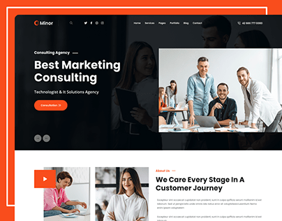 Minor. - Business Agency Template