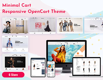 Minimal Cart - Responsive OpenCart Theme​​​​​​​