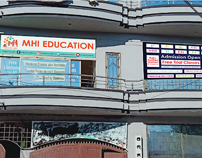 Banner & Side Board Design | MHI Education