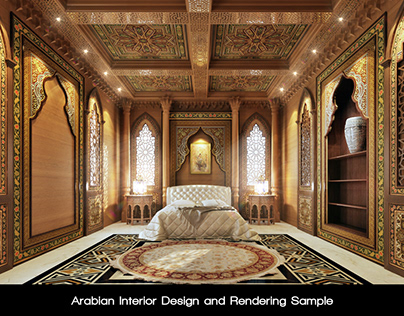 Interior Design in Eastern (Moroccan) style
