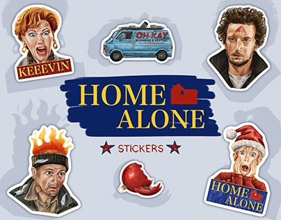 Stickers «Home Alone» | Стикеры «Один Дома»