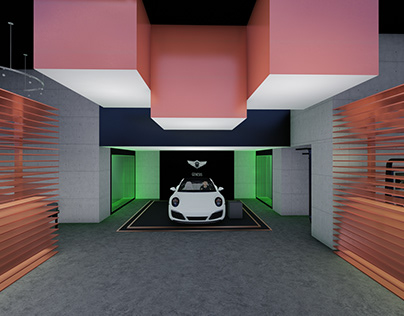 Genesis Showroom Concept for Editorial
