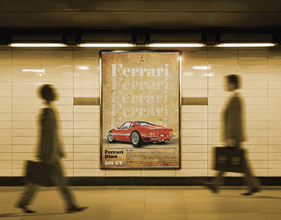 Ferrari Dino - Publicidade
