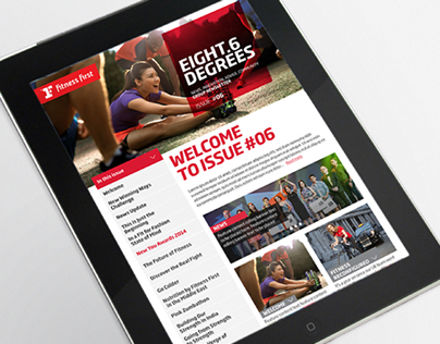 Fitness First Eight.6 Degrees e-magazine