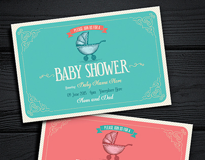 Baby Shower Invitation 