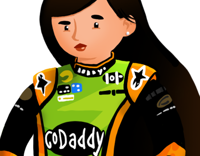 Character Designs: NASCAR DRIVER 2015