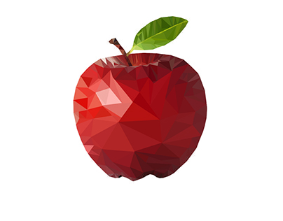 Low Poly Apple