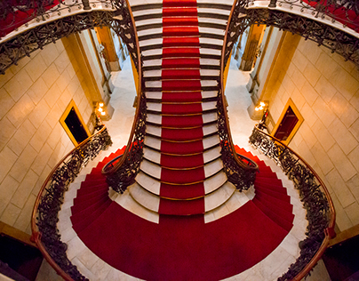 Escada principal do Palácio da Liberdade - BH/MG