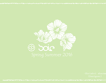 SPRING SUMMER 2016- SOIE