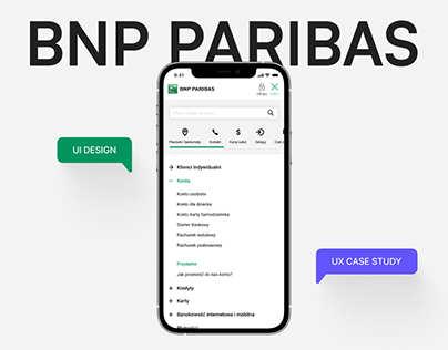 BNP Paribas Website UX Concept | Case Study