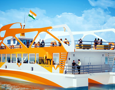 Luxury Passenger Cruiser For Statue of Unity