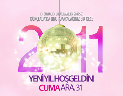 Happy New Year 2011 Flyer