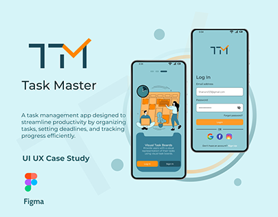 Task Master UI UX Case Study