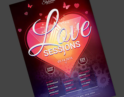 Love Sessions Flyer