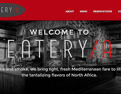 Eatery A website